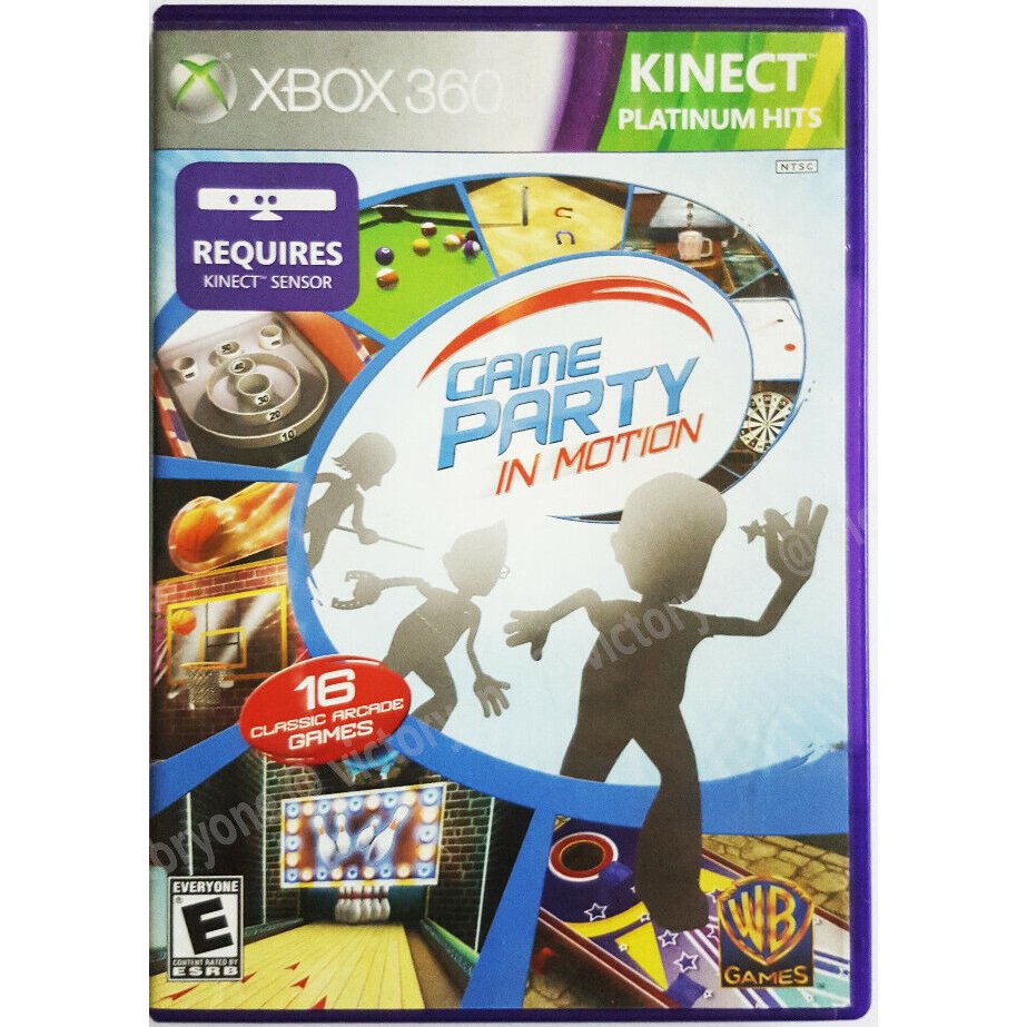 Game Party in Motion Platinum Hits Xbox 360 Game from 2pgaming