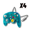 Gamecube Controller Gamepad Wired Compatible with Nintendo Gamecube & Wii - Ice Blue from 2pgaming