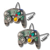 Gamecube Controller Gamepad Wired Compatible with Nintendo Gamecube & Wii - Smoke Black from 2pgaming