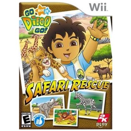 Go, Diego, Go Safari Rescue Wii Game from 2pgaming