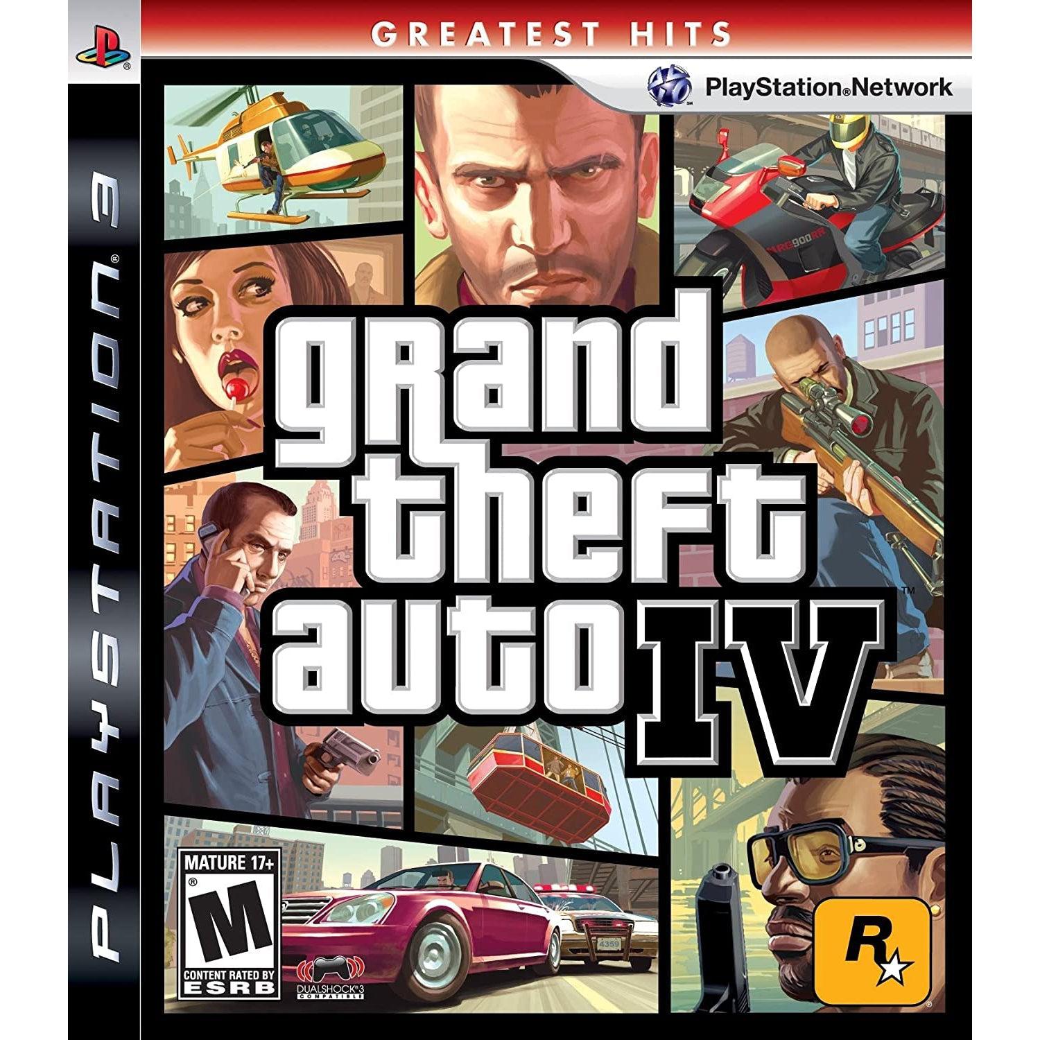 Grand Theft Auto IV Greatest Hits Sony PS3 PlayStation 3 Game from 2pgaming