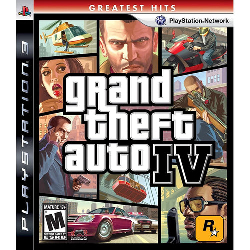 Grand Theft Auto IV Greatest Hits Sony PS3 PlayStation 3 Game from 2pgaming