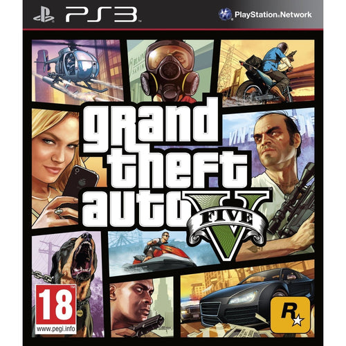 Grand Theft Auto V GTAV PS3 PlayStation 3 Game from 2pgaming