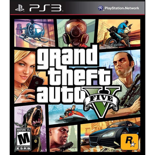 Grand Theft Auto V GTAV Sony PS3 PlayStation 3 Game from 2pgaming