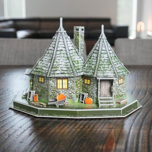 Harry Potter Hagrid's Hut 3D Model Puzzle Kit from 2pgaming