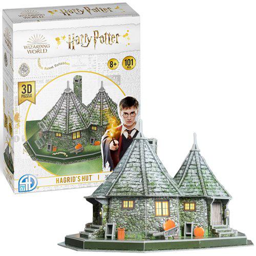 Harry Potter Hagrid's Hut 3D Model Puzzle Kit from 2pgaming