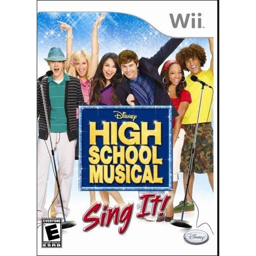 High School Musical Sing It Nintendo Wii Game from 2pgaming
