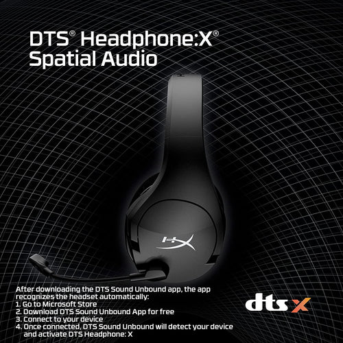 HyperX Cloud Stinger Core – Wireless Lightweight Gaming Headset, DTS Headphone:X spatial audio, Noise Cancelling Microphone from 2pgaming