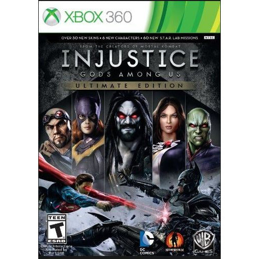 Injustice Gods Among Us Ultimate Edition Microsoft Xbox 360 Game from 2pgaming