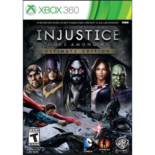 Injustice Gods Among Us Ultimate Edition Microsoft Xbox 360 Game from 2pgaming