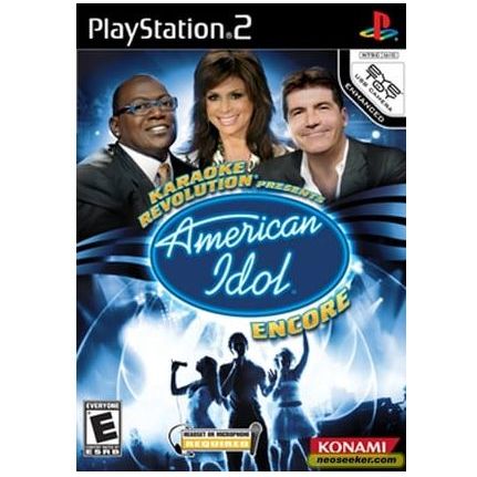 Karaoke Revolution American Idol Encore PlayStation 2 PS2 Game from 2pgaming