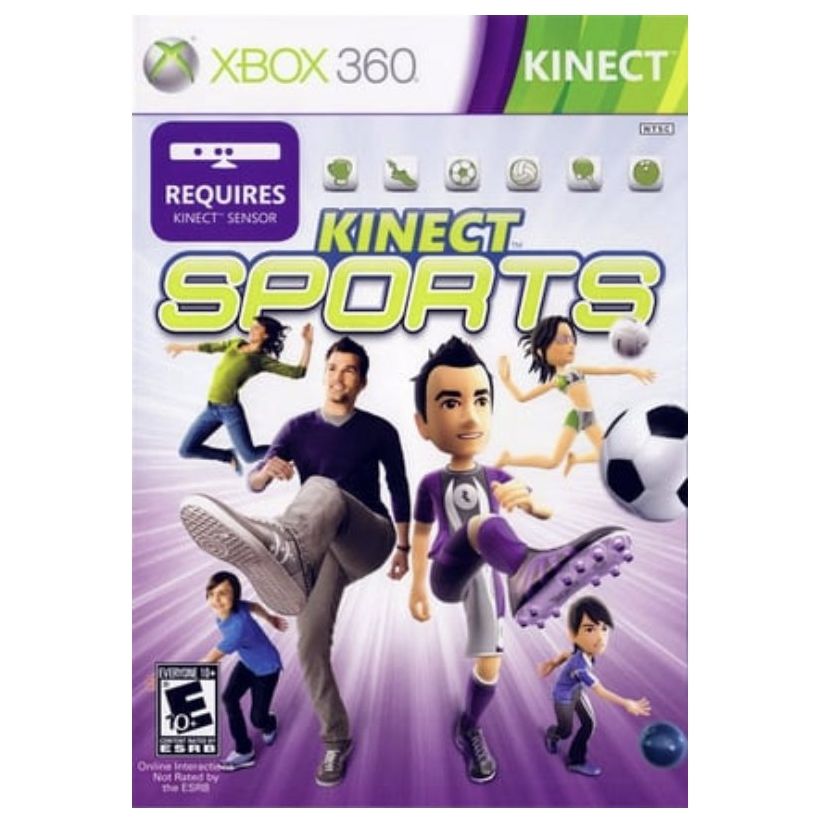 Kinect Sports 1 & 2 Xbox 360 Game from 2pgaming