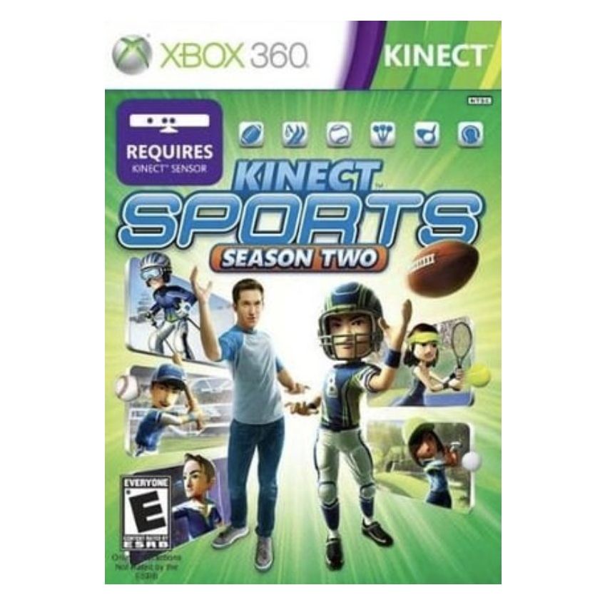 Kinect Sports 1 & 2 Xbox 360 Game from 2pgaming