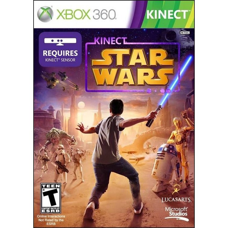 Kinect Star Wars Microsoft Xbox 360 Game from 2pgaming