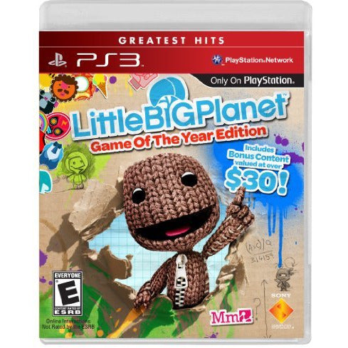 Little Big Planet Game of the Year Edition Sony PS3 PlayStation 3 Game from 2pgaming