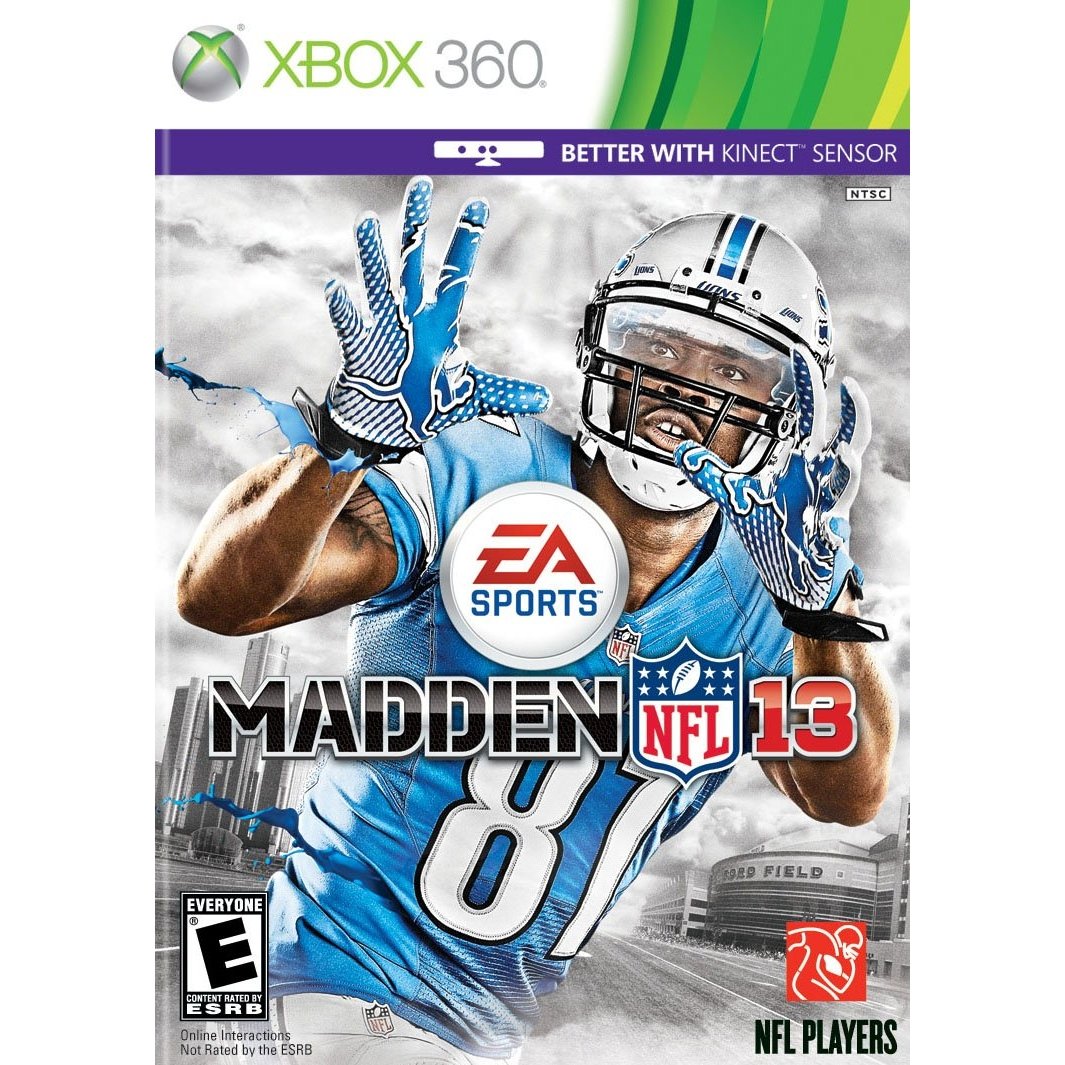 Madden 13 Microsoft Xbox 360 Game from 2pgaming