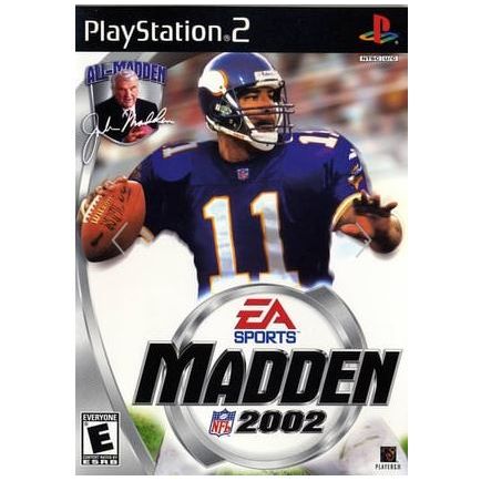 Madden 2002 Football Sony PlayStation 2 PS2 Game from 2pgaming