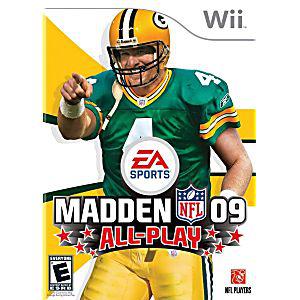 Madden 2009 All-Play Nintendo Wii Game from 2pgaming
