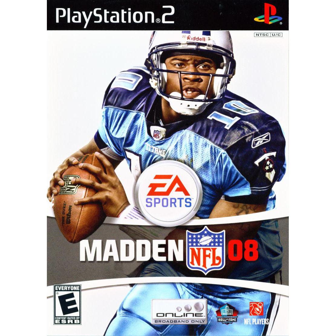 Madden NFL 08 PS2 PlayStation 2 Game from 2pgaming