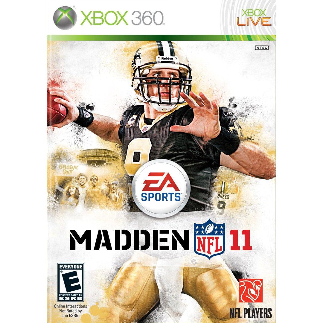 Madden NFL 11 Xbox 360 Game from 2pgaming