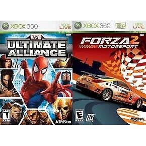 Marvel Ultimate Alliance & Forza 2 Motorsport Combo Microsoft Xbox 360 Game from 2pgaming