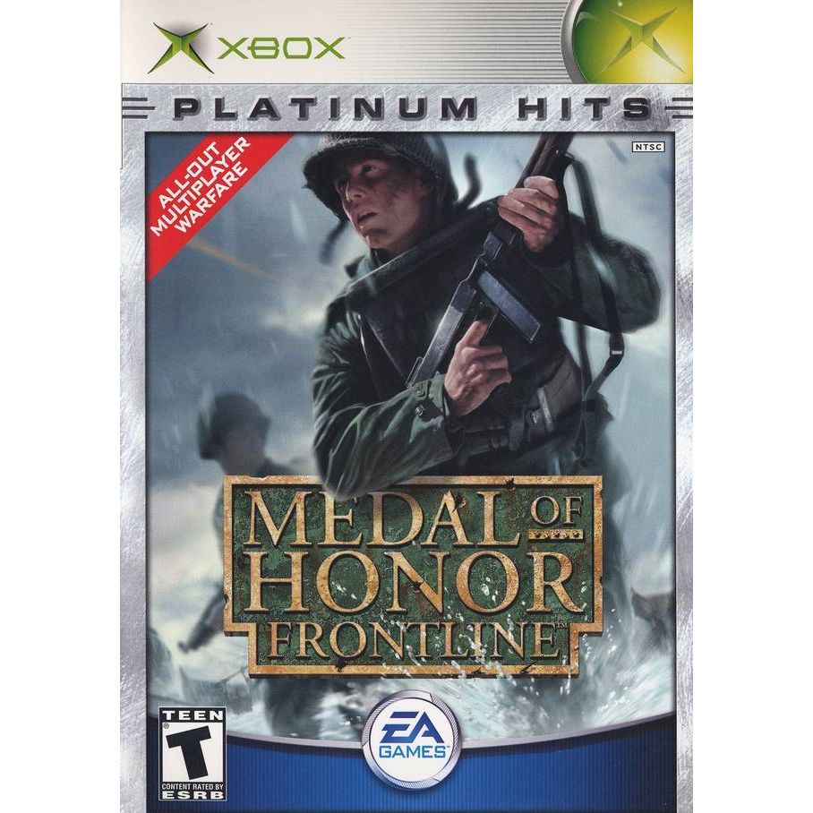 Medal Of Honor Frontline Platinum Hits Original Xbox Game from 2pgaming