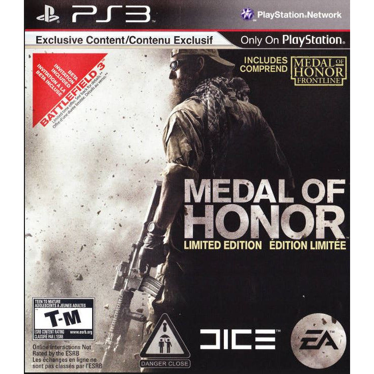 Medal of Honor Limited Edition Sony PS3 PlayStation 3 Game from 2pgaming