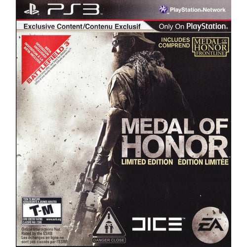 Medal of Honor Limited Edition Sony PS3 PlayStation 3 Game from 2pgaming