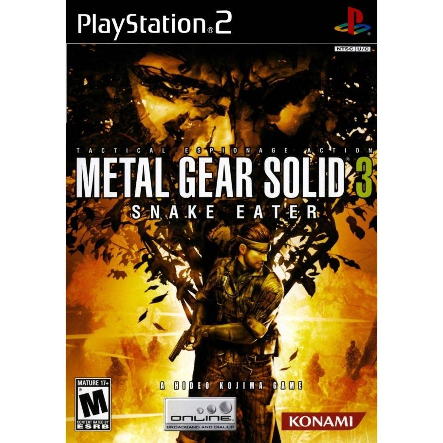 Metal Gear Solid 3 Snake Eater Sony PlayStation 2 PS2 Game from 2pgaming