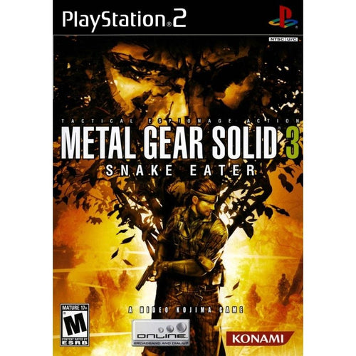 Metal Gear Solid 3 Snake Eater Sony PlayStation 2 PS2 Game from 2pgaming