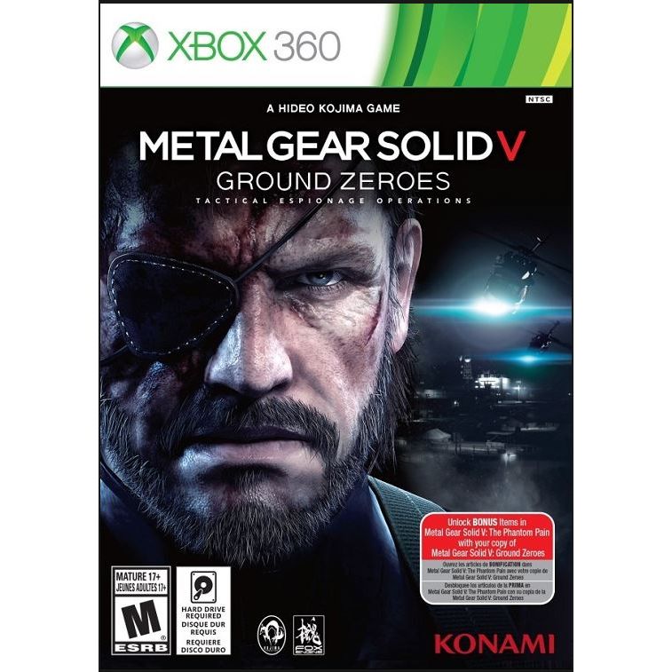 Metal Gear Solid V Ground Zeroes Microsoft Xbox 360 Game from 2pgaming