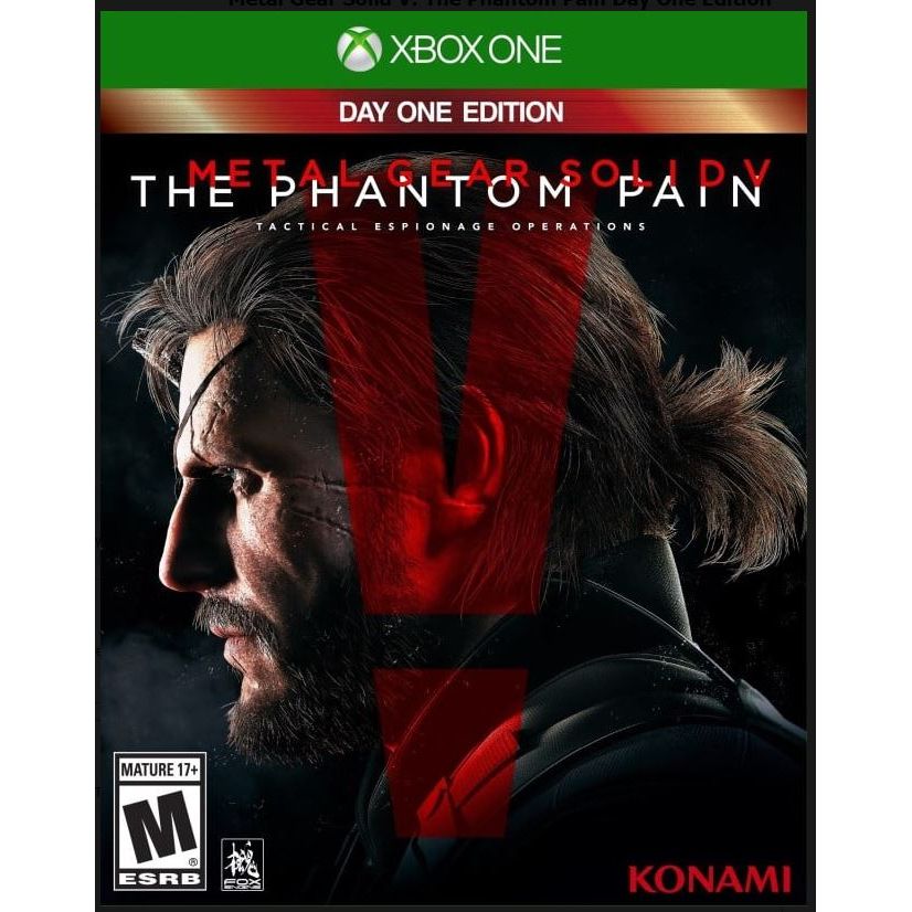 Metal Gear Solid V The Phantom Pain Day One Edition Microsoft Xbox One Game from 2pgaming
