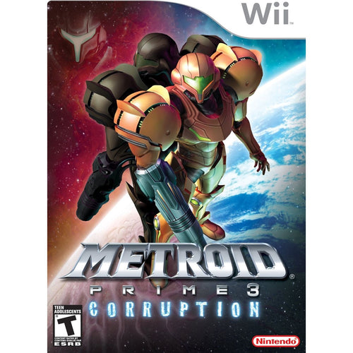 Metroid Prime 3 Corruption Nintendo Wii Game from 2pgaming
