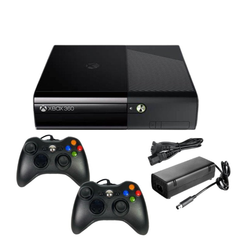 Microsoft Xbox 360 E Console With 2 Controllers from 2pgaming