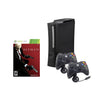Microsoft Xbox 360 Elite 120GB Console Bundle, Black, Brand New Hitman Absolution from 2pgaming