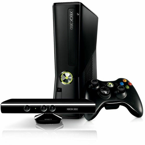 Microsoft Xbox 360 Slim Kinect Video Game Console Bundle from 2pgaming