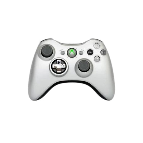 Microsoft Xbox 360 Wireless Controller, Silver Special Edition 1403 OEM from 2pgaming