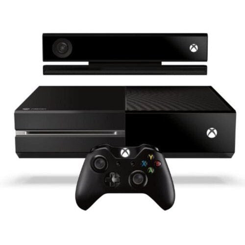 Microsoft Xbox One Console 500GB Black - Kinect Sensor Bar Bundle from 2pgaming