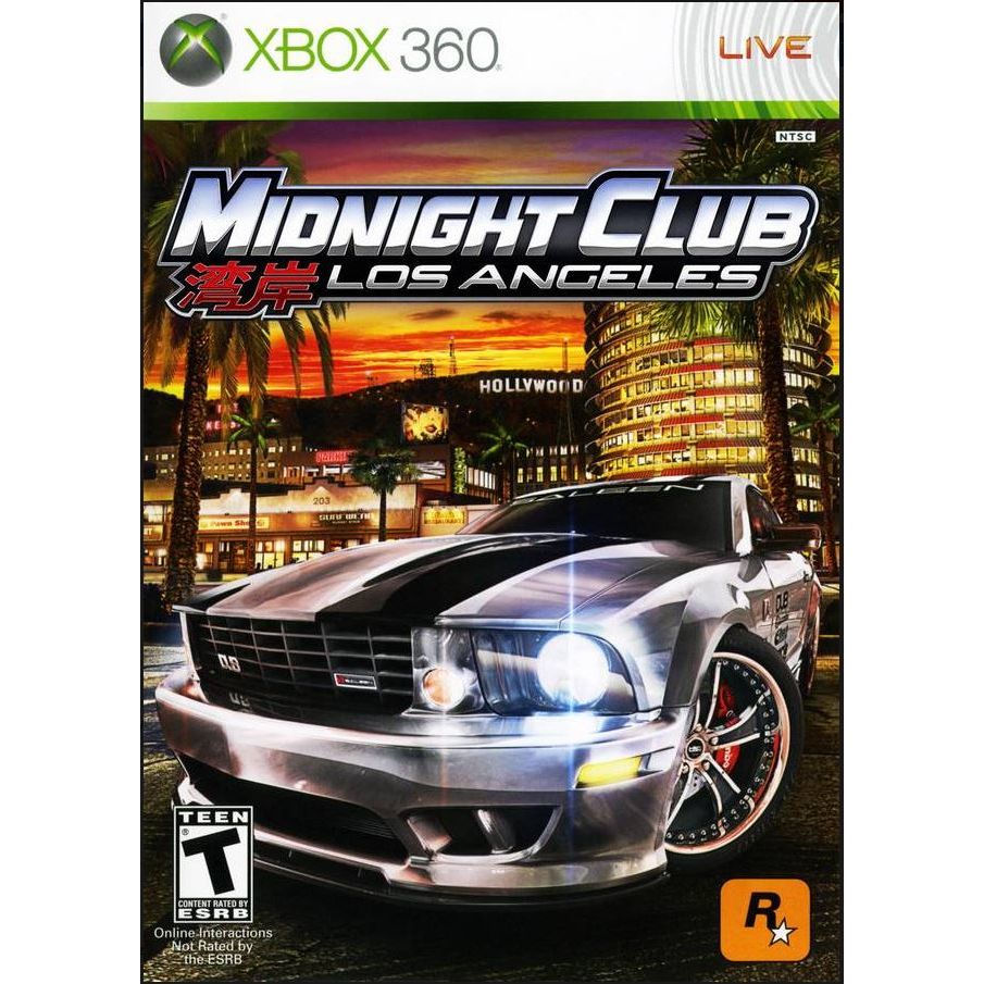 Midnight Club Los Angeles Microsoft Xbox 360 Game from 2pgaming