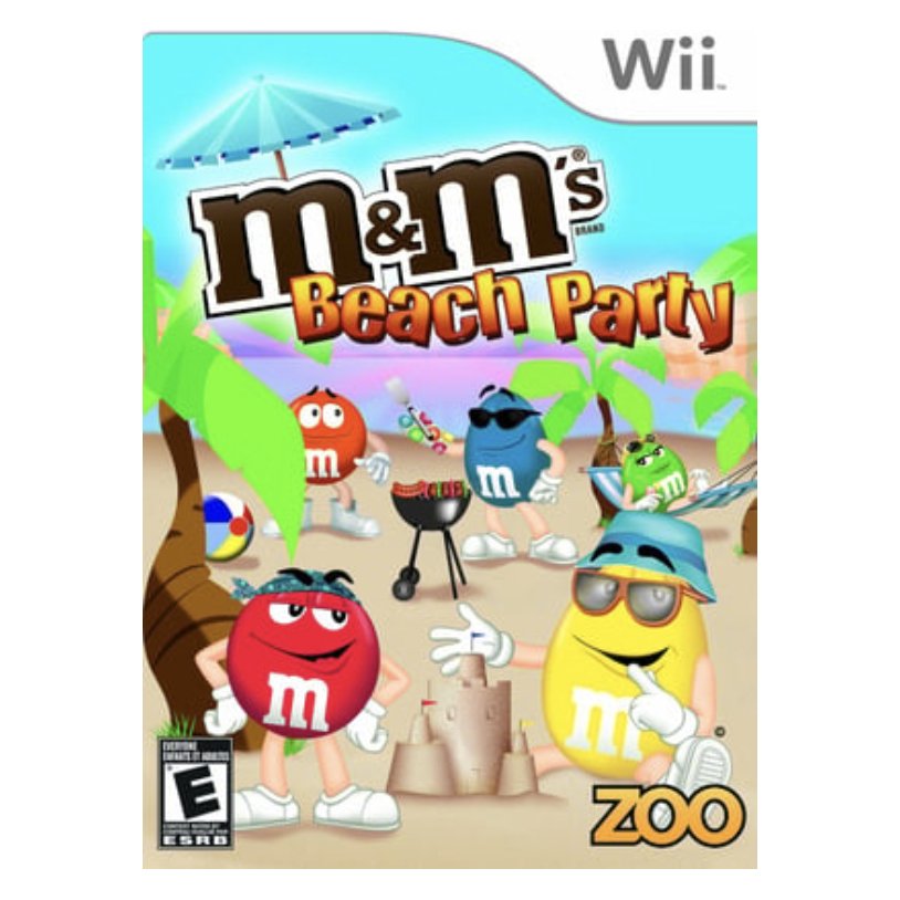 M&M's Beach Party Wii Game from 2pgaming