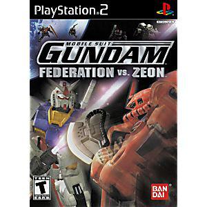Mobile Suit Gundam Federation vs Zeon Sony PS2 PlayStation 2 Game from 2pgaming