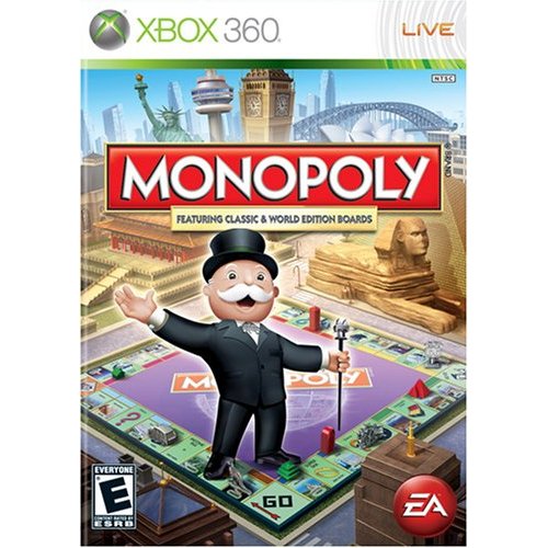 Monopoly Classic & World Edition Boards The Game Xbox 360 from 2pgaming