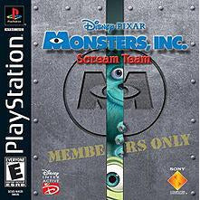 Monsters Inc Scream Team PlayStation 1 Game from 2pgaming