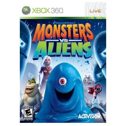 Monsters vs Aliens Xbox 360 Game from 2pgaming