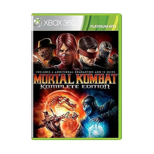 Mortal Kombat Complete Edition Platinum Hits Microsoft Xbox 360 Game from 2pgaming