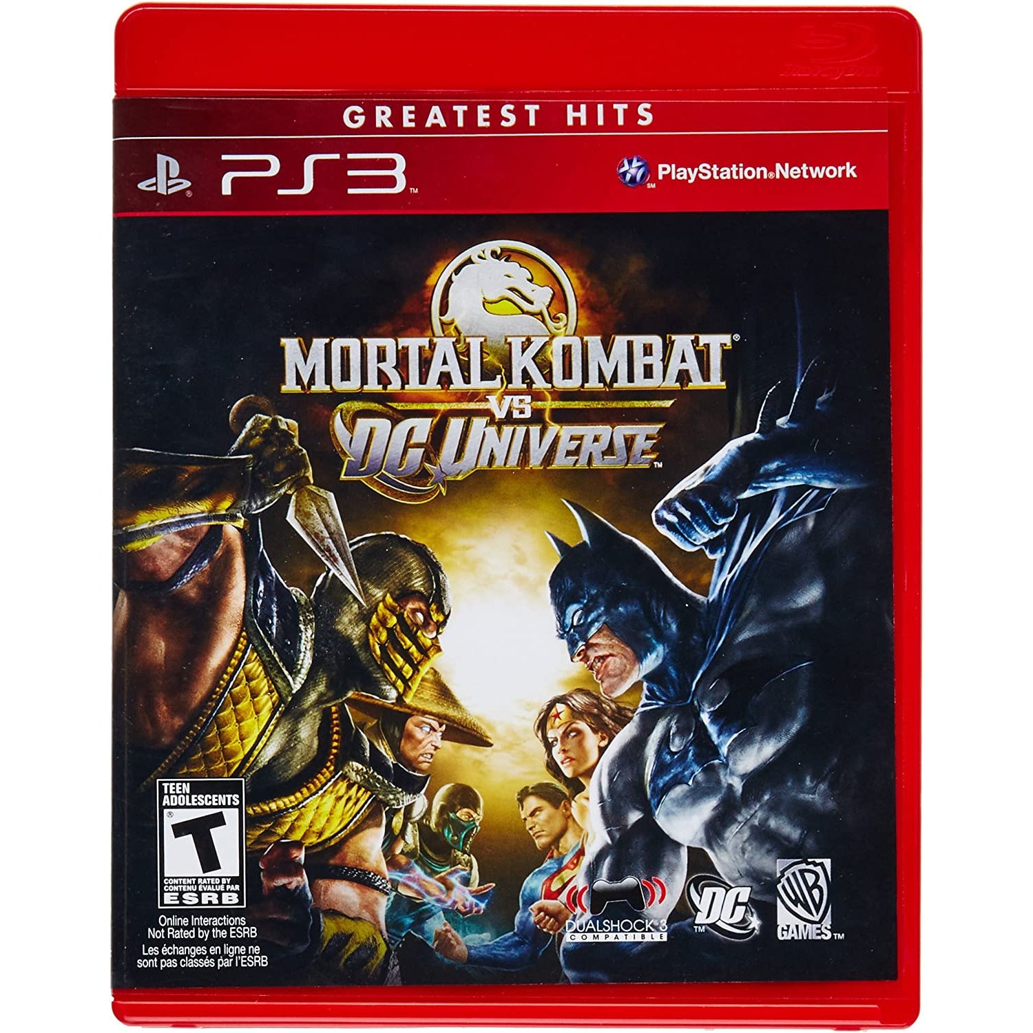 Mortal Kombat Vs. DC Universe Greatest Hits Sony PS3 PlayStation 3 Game from 2pgaming