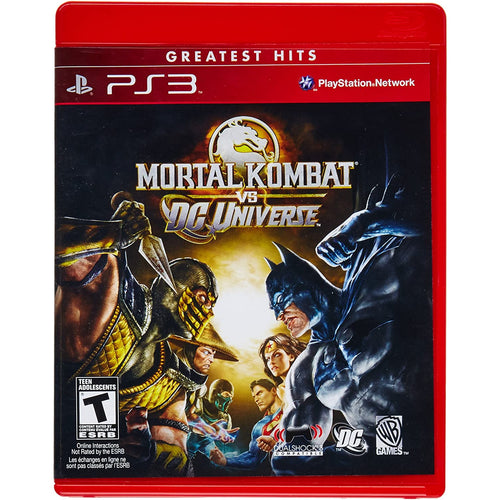 Mortal Kombat Vs. DC Universe Greatest Hits Sony PS3 PlayStation 3 Game from 2pgaming