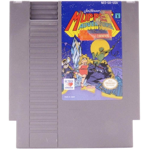 Muppet Adventure Chaos At The Carnival Nintendo NES Game from 2pgaming