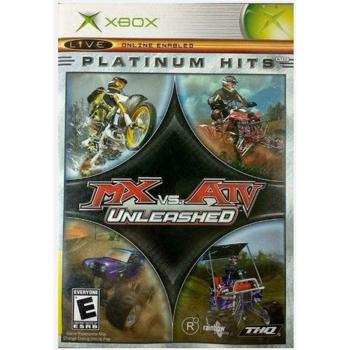 MX vs. ATV Unleashed Platinum Hits Microsoft Original Xbox Game from 2pgaming