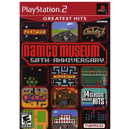 Namco Museum 50th Anniversary PlayStation 2 PS2 Game from 2pgaming